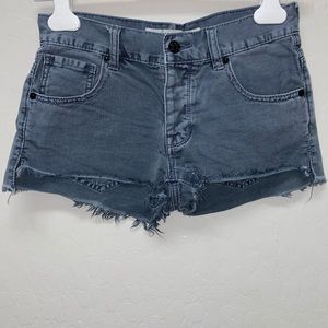Brandy Melville Button Fly Cutoff Shorts